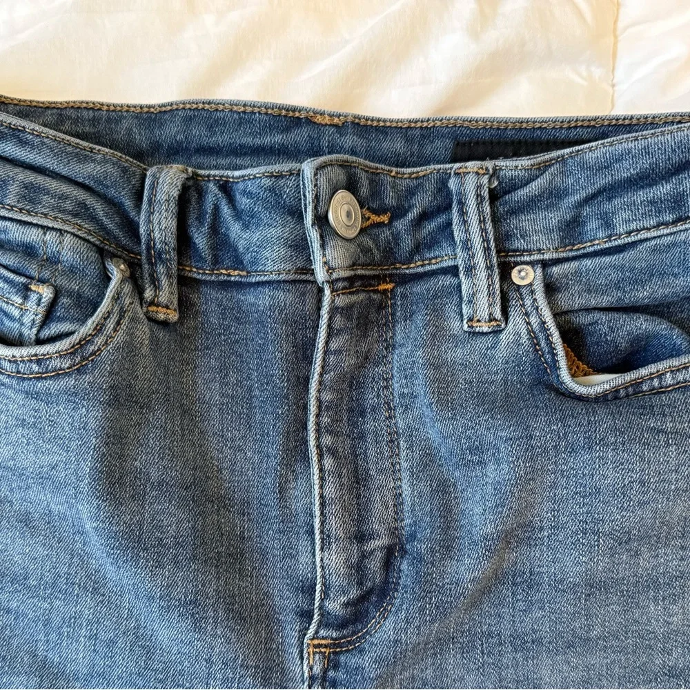 All Saints Dax Size Me Skinny Jeans in Washed Indigo - Medium (W 27, 28, 29) - Picture 8 of 10